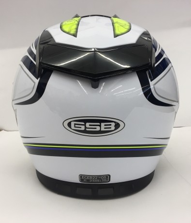 Шлем GSB G-350 Blue/Yellow (15665753605309)