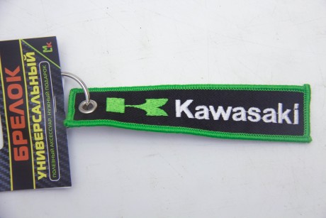 Брелок "Кавасаки №2" ткань, вышивка 13*3 см. (16566852181518)