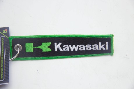 Брелок "Кавасаки №2" ткань, вышивка 13*3 см. (16566852182469)