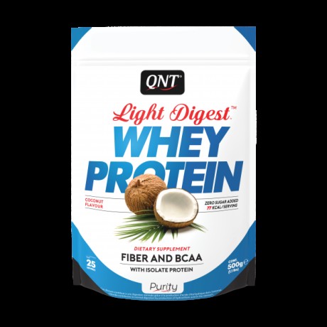 Сывороточный протеин QNT Light Digest Whey Protein 500 г (15749363142146)