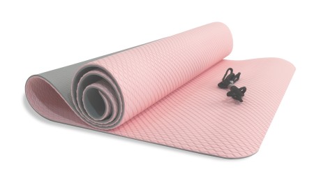 Коврик для йоги Ironmaster 6 мм TPE розовый (15750173900331)