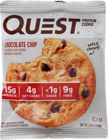 Печенье Quest Nutrition Quest Cookie Chocolate Chip Cookie (15750296402292)
