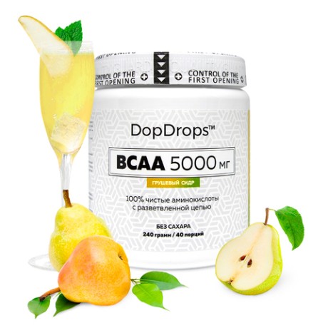 Аминокислотный комплекс DopDrops BCAA 5000мг (1577101223577)