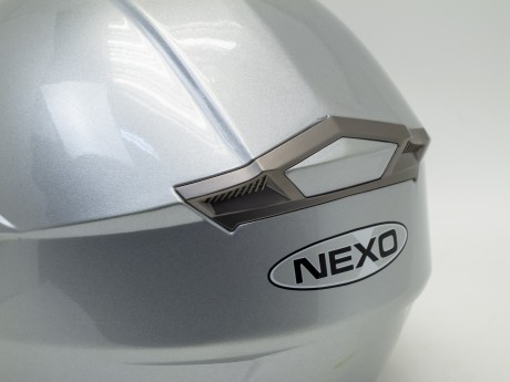 Шлем Nexo Rider Comfort II серебряный (1579202524298)