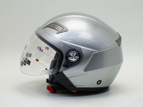 Шлем Nexo Rider Comfort II серебряный (15792025244237)