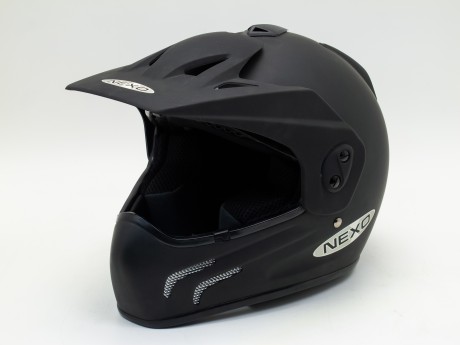 Шлем NEXO X-Moto черно-матовый (15792027899958)