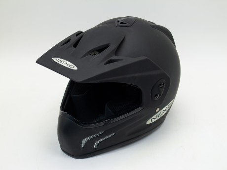 Шлем NEXO X-Moto черно-матовый (15792027903491)