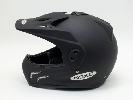 Шлем NEXO X-Moto черно-матовый (15792027916231)