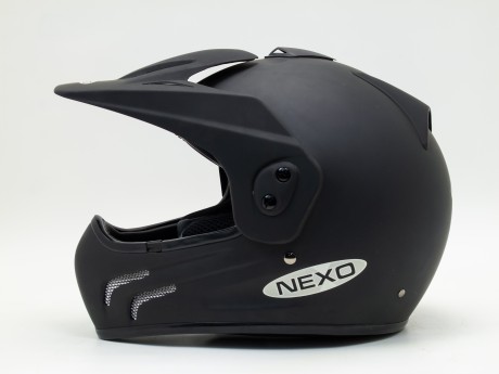 Шлем NEXO X-Moto черно-матовый (15792027921608)