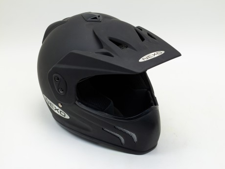 Шлем NEXO X-Moto черно-матовый (15792027925076)