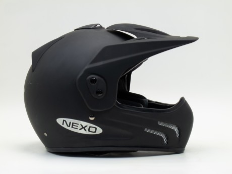 Шлем NEXO X-Moto черно-матовый (15792027929531)