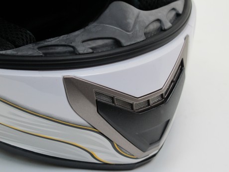 Шлем мото HIZER 526 white (15953544412049)