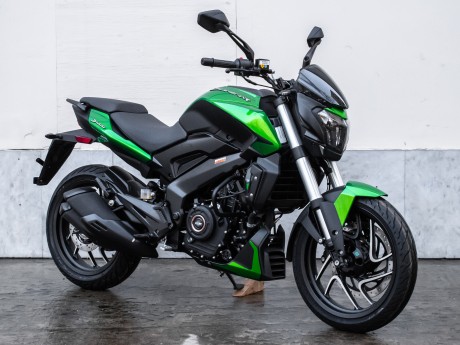 Мотоцикл Bajaj Dominar 400 Limited Edition Green 2020 (1584976362119)
