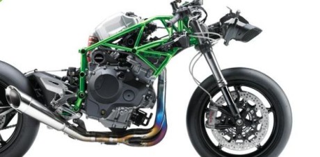 Мотоцикл KAWASAKI Ninja H2R (15821043308496)