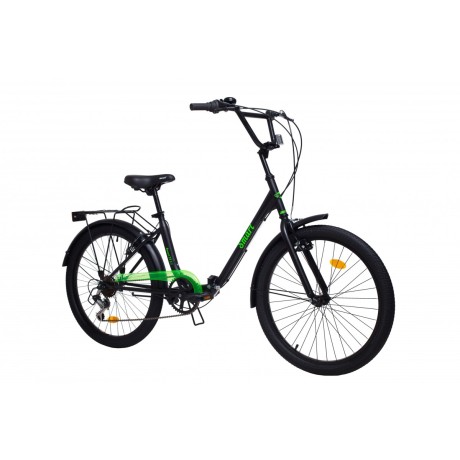 Велосипед AIST Smart 24 2.1 Черно-зеленый (15828822058303)