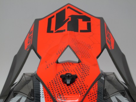 Шлем (кроссовый) JUST1 J32 YOUTH SWAT Hi-Vis оранжевый/черный глянцевый (15883554222095)