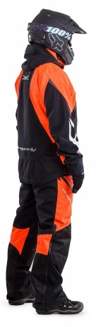 Куртка мужская DragonFly Sport 2019 Black-Orange (15891987852872)