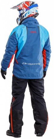 Куртка зимняя DragonFly Sport 2019 Blue-Red (15892002029976)