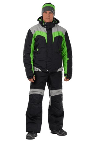 Снегоходный костюм DragonFly S-Pro (зеленые вставки) (15892031685552)