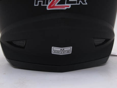 Шлем HIZER J6801 #3 matt black (15903064653983)