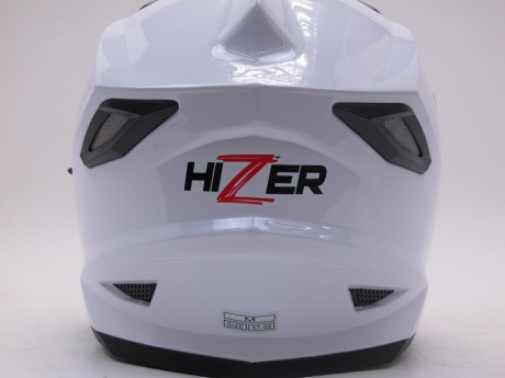 Шлем мото HIZER J6802 #2 white (15903059483671)