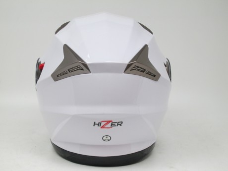 Шлем мото HIZER 529 #2 white (1608830483275)