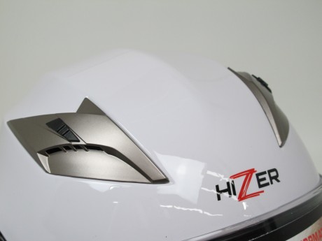 Шлем мото HIZER 529 #2 white (16088304918475)