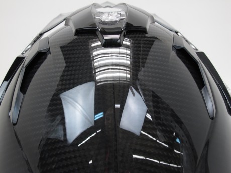 Шлем (мотард) JUST1 J14 Carbon Look Gloss глянцевый (15905053227183)