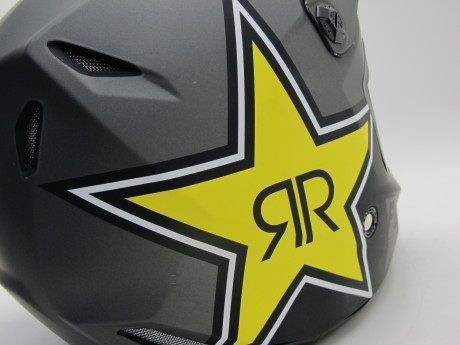 Шлем (кроссовый) Fly Racing KINETIC ROCKSTAR ECE серый/черный/желтый матовый (2020) (15967933303845)