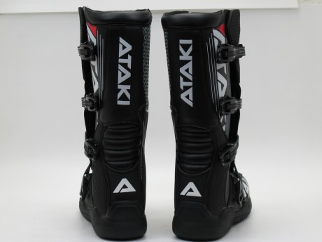Мотоботы Ataki кроссовые MX-001 черные (16020725709641)