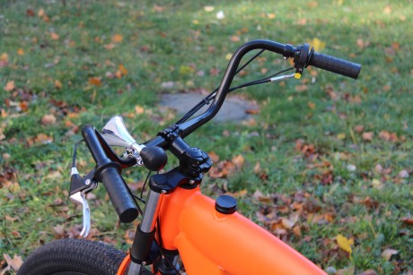 Велосипед Фэтбайк с веломотором AIR (4-х тактный , 26") (16049161494976)