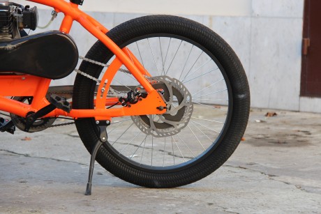 Велосипед Фэтбайк с веломотором AIR (4-х тактный , 26") (16049161523878)