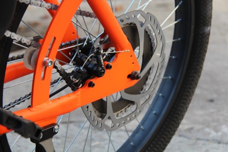 Велосипед Фэтбайк с веломотором AIR (4-х тактный , 26") (16049161533519)