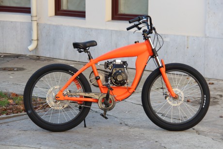 Велосипед Фэтбайк с веломотором AIR (4-х тактный , 26") (16049161558984)