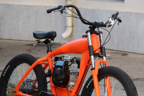Велосипед Фэтбайк с веломотором AIR (4-х тактный , 26") (16049161594585)