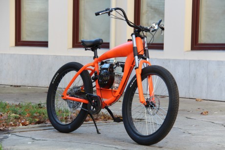 Велосипед Фэтбайк с веломотором AIR (4-х тактный , 26") (16049161595425)