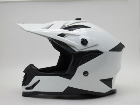 Шлем (кроссовый) ATAKI SC-16 Solid белый глянцевый (16080507974004)