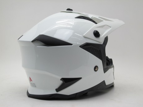 Шлем (кроссовый) ATAKI SC-16 Solid белый глянцевый (1608050797976)