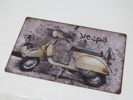 Знак винтажный VESPA тип 48 (16076109891988)