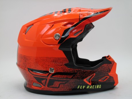 Шлем (кроссовый)FLY RACING TOXIN MIPS EMBARGO красный/черный (16082892217196)