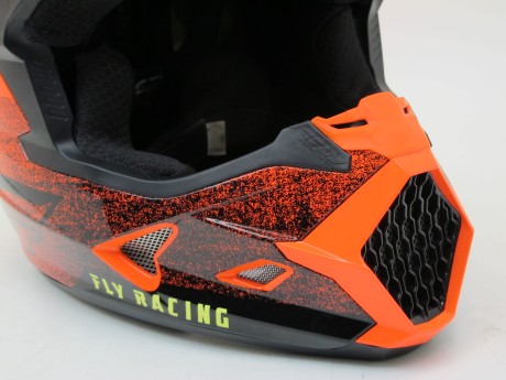 Шлем (кроссовый)FLY RACING TOXIN MIPS EMBARGO красный/черный (16082892405533)
