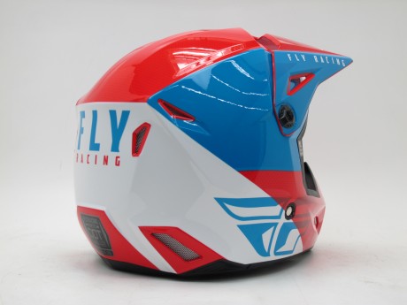 Шлем (кроссовый) FLY RACING KINETIC STRAIGHT EDGE красный/белый/синий (16081103247905)