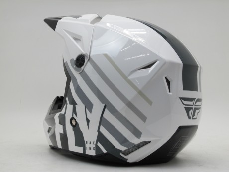 Шлем (кроссовый) FLY RACING KINETIC THRIVE белый/черный/серый (16081107279268)