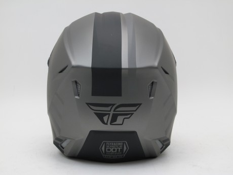 Шлем (кроссовый) FLY RACING KINETIC THRIVE серый/черный матовый (1608132915942)