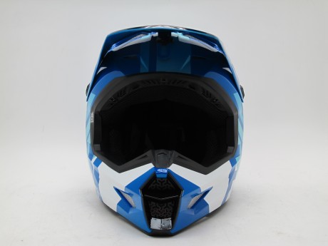 Шлем (кроссовый) FLY RACING KINETIC THRIVE синий/белый (16081105806028)