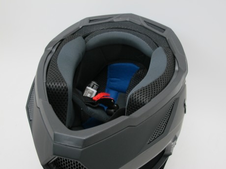 Шлем (кроссовый) Ataki JK801 Solid черный матовый (16081324783523)