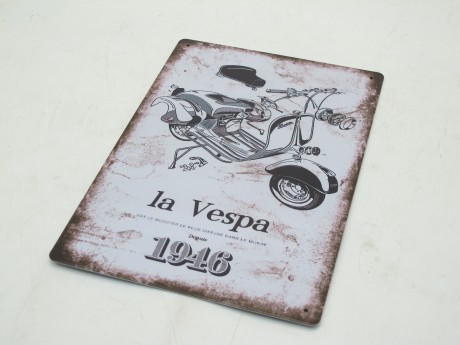 Знак винтажный VESPA тип 63 (16081997605818)