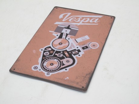 Знак винтажный VESPA тип 65 (16081999286996)