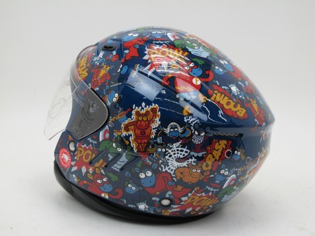 Шлем детский открытый SHIRO SH-20 Supersheepmix (16088858219648)