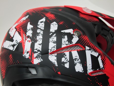 Шлем кросс SHIRO MX-305 SILS black matt/red (1608887257478)